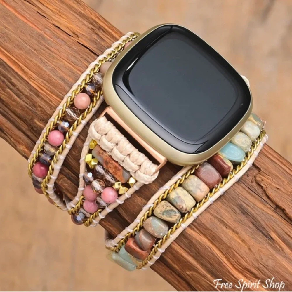 FREE SPIRIT STONE WRAP SMART WATCH WRAP AROUND BAND WOMENS